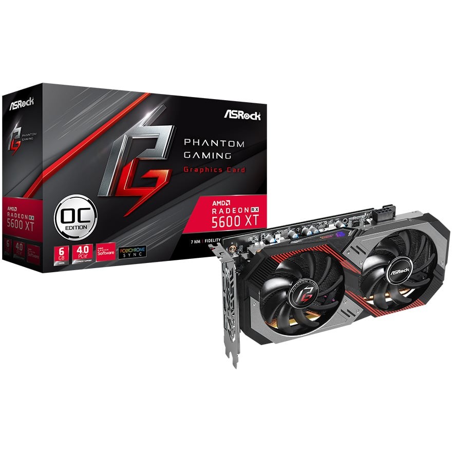Radeon RX 5600 XT Phantom Gaming D2 6G OC | ASRock 