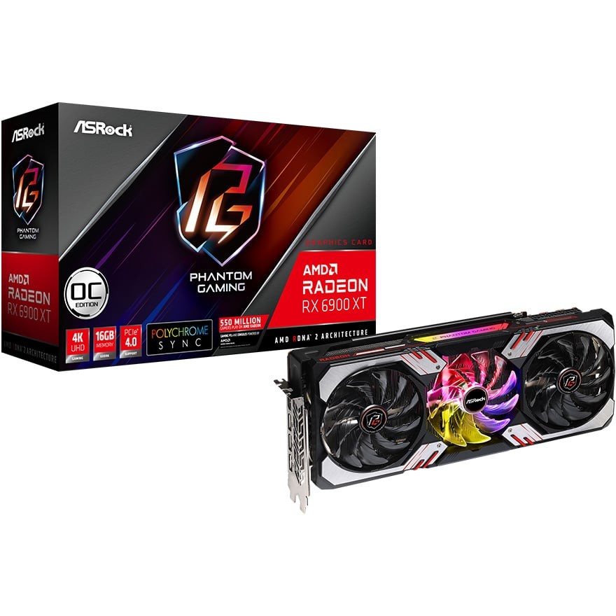 Radeon RX 6900 XT Phantom Gaming D 16G OC | ASRock