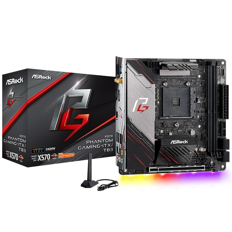X570 Phantom Gaming-ITX/TB3 | ASRock マザーボード AMD X570チップ