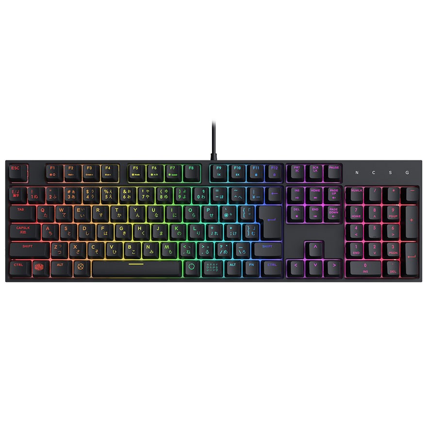 ゲーミングキーボードCOOLER MASTERSGK-3040-KKMF1-JP MasterKeys Lite L | Cooler Master ゲーミングデバイス