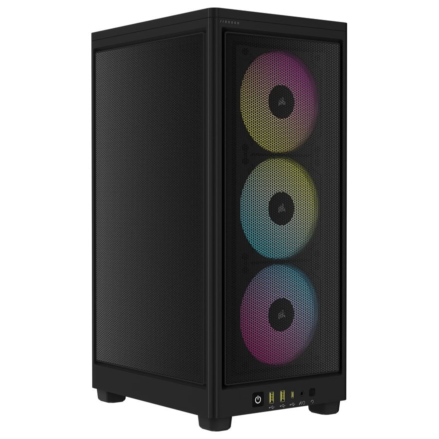 iCUE 2000D RGB AIRFLOWシリーズ | CORSAIR ミニタワー型PCケース | 株式会社アスク