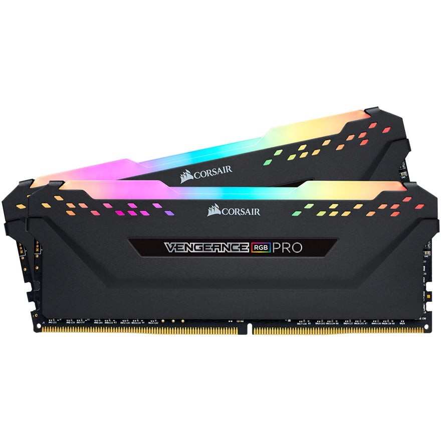 CORSAIR VENGEANCE RGB PRO Black DDR4 3200MHz 32GB