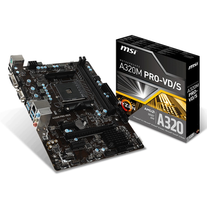 A320M PRO-VD/S | MSI マザーボード AMD A320チップセット | 株式会社