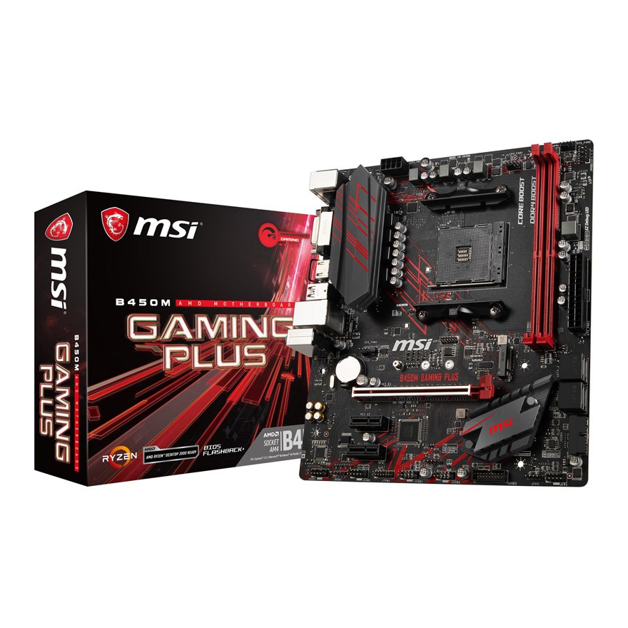 MSI B450M GAMING PLUS マザーボード