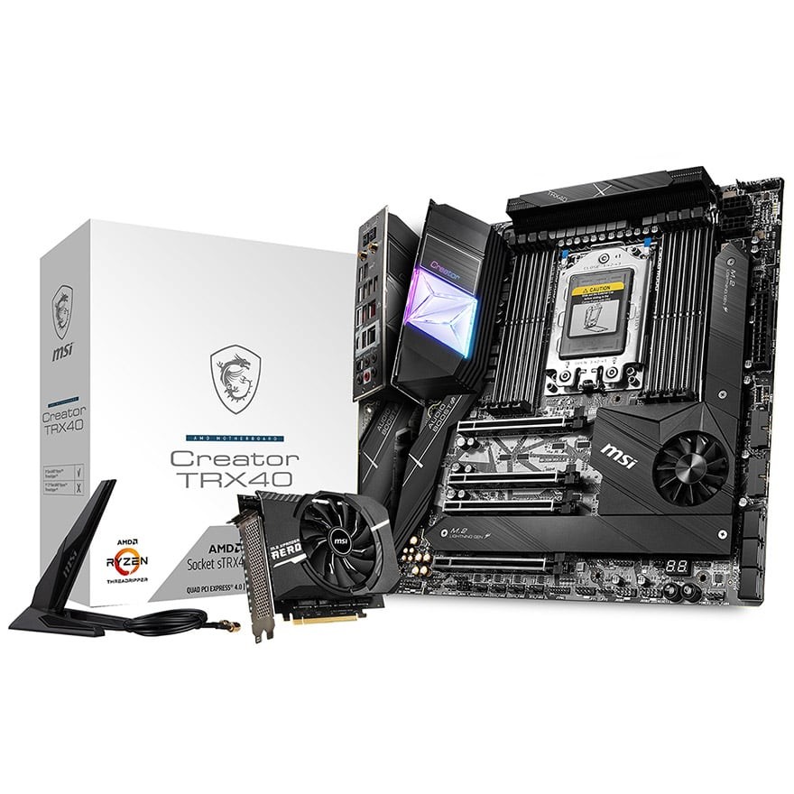 マザーボード TRX40 Taichi 新品未使用 ASRock TRX40 Taichi Motherboard + 3970X AMD Ryzen Threadripper 3.7