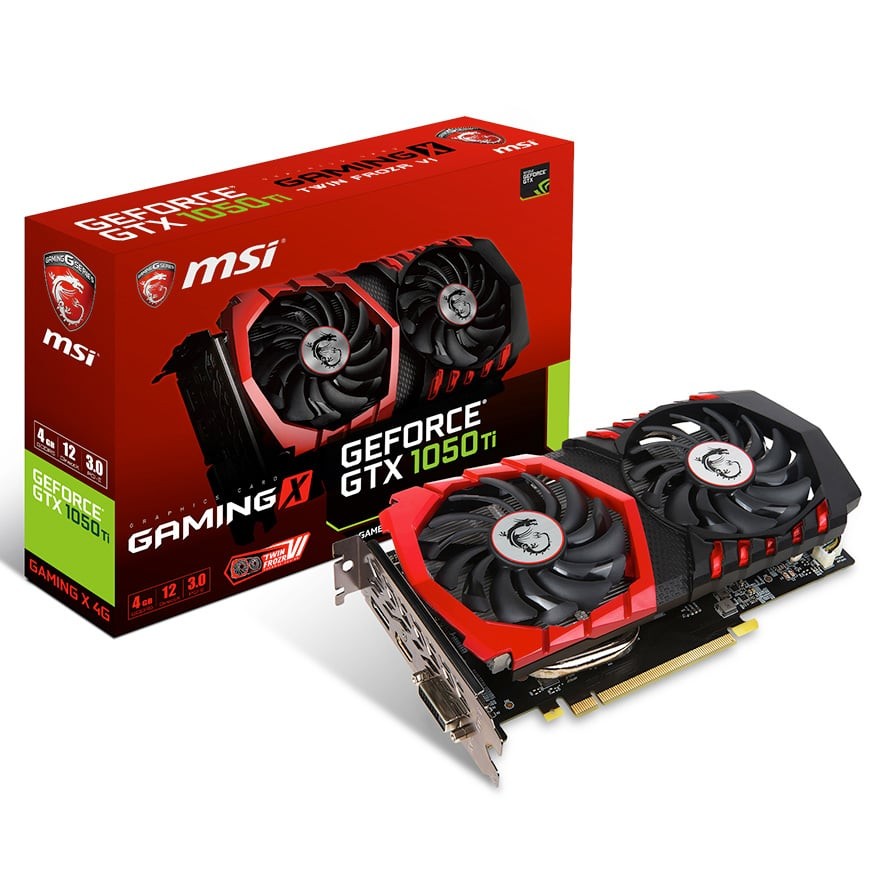 GeForce GTX 1050 Ti GAMING X 4G | MSI グラフィックボード