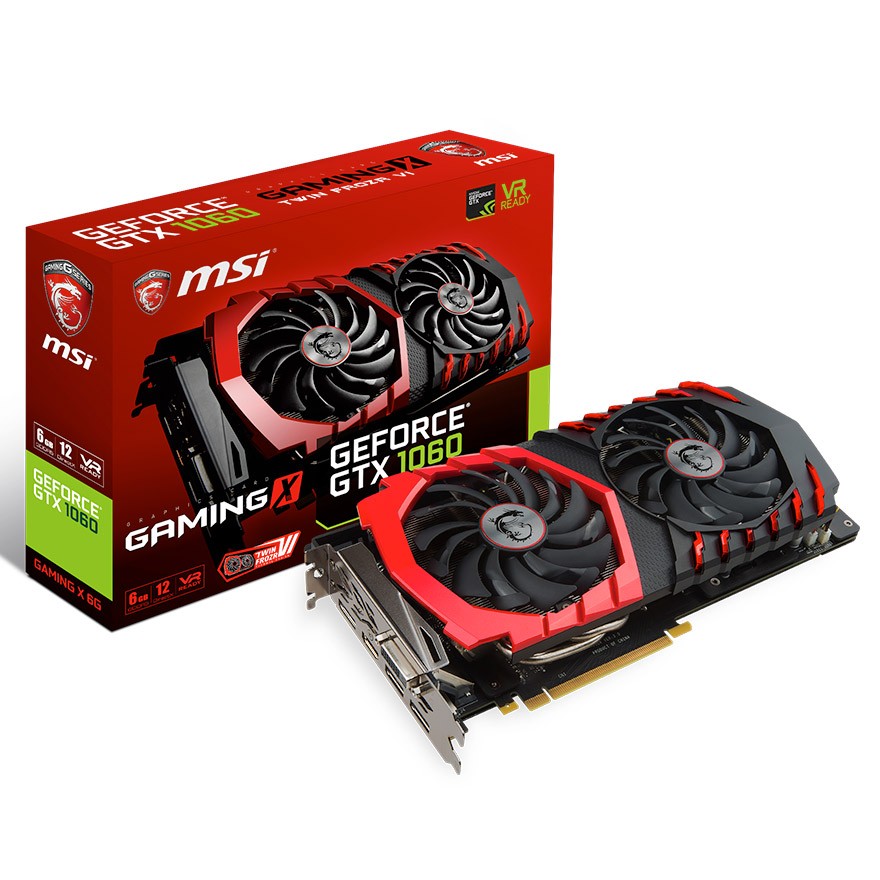 GeForce GTX 1060 GAMING X 6G | MSI グラフィックボード GeForce GTX 1060 | 株式会社アスク