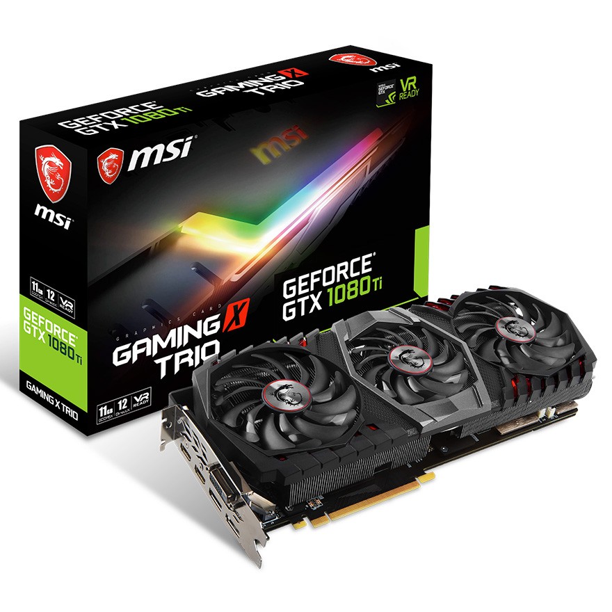 GeForce GTX 1080 Ti GAMING X TRIO | MSI グラフィックボード GeForce