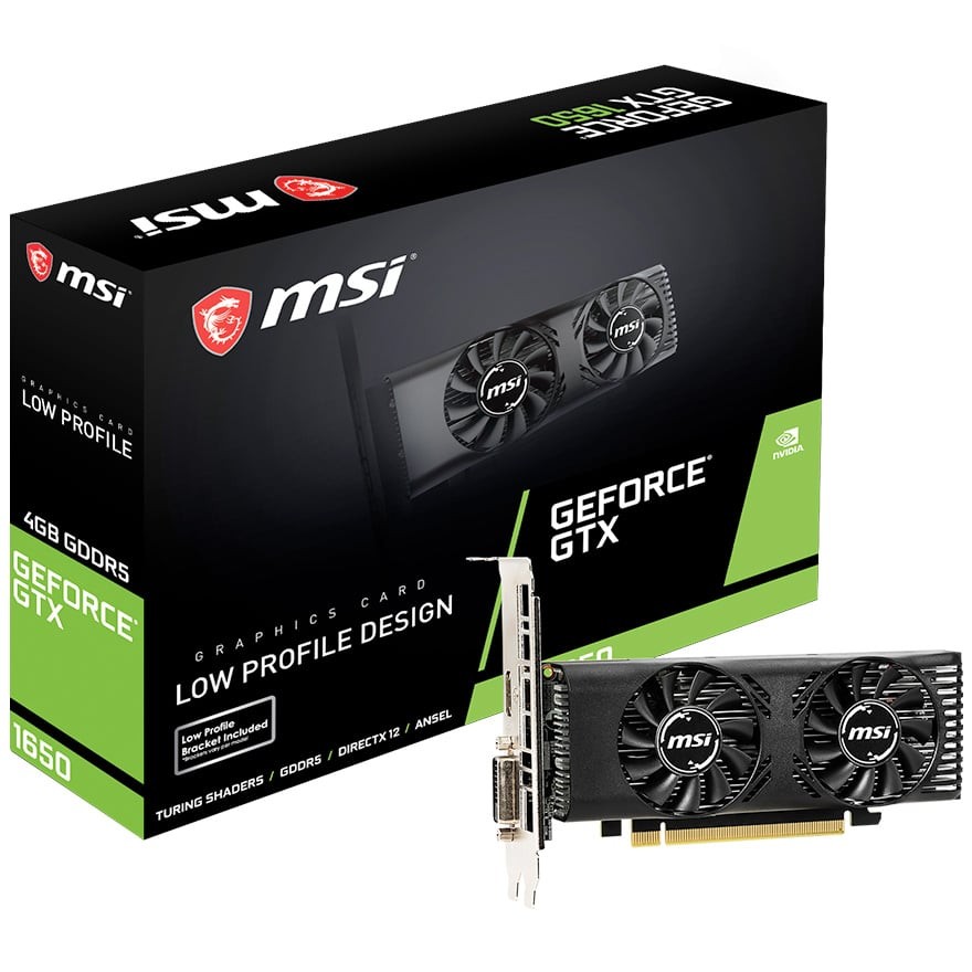 GeForce GTX 1650 4GT LP | MSI グラフィックボード GeForce GTX 1650 | 株式会社アスク