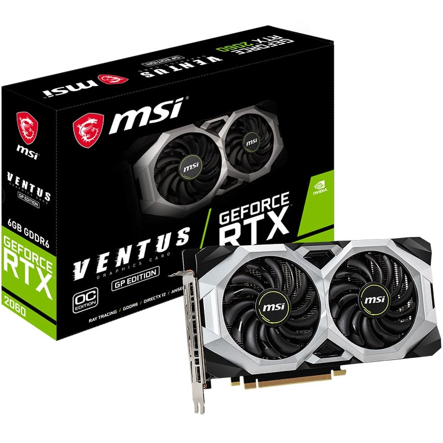 非LHR MSI GeForce RTX 2060 VENTUS GP OC