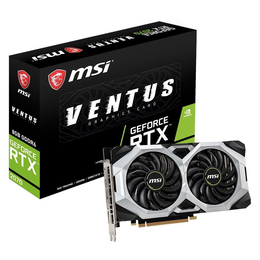 GeForce RTX 2070 VENTUS 8G | MSI グラフィックボード GeForce RTX