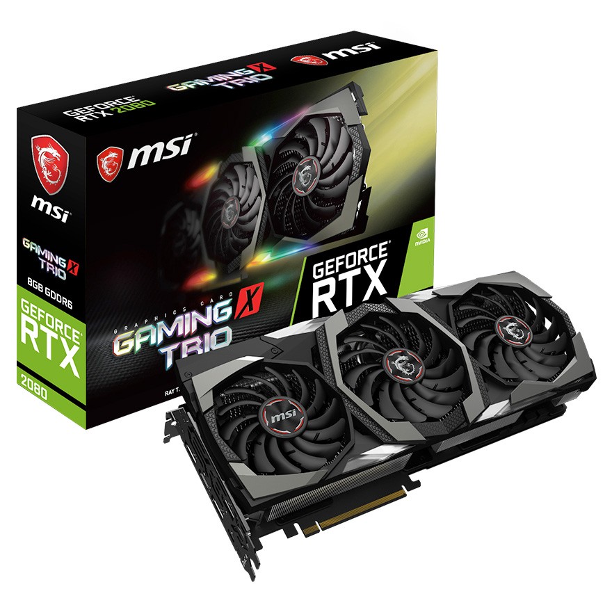 GeForce RTX 2080 GAMING X TRIO - MSI
