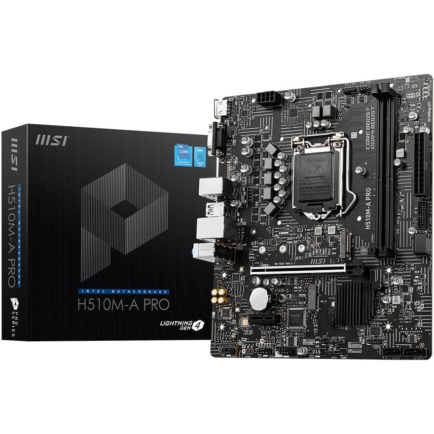 H510M-A PRO | MSI マザーボード Intel H510チップセット | 株式会社アスク