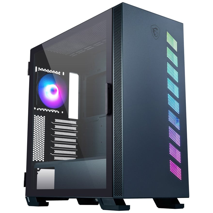 MAG VAMPIRIC 300R PACIFIC BLUE | MSI ミドルタワー型PCケース | 株式会社アスク