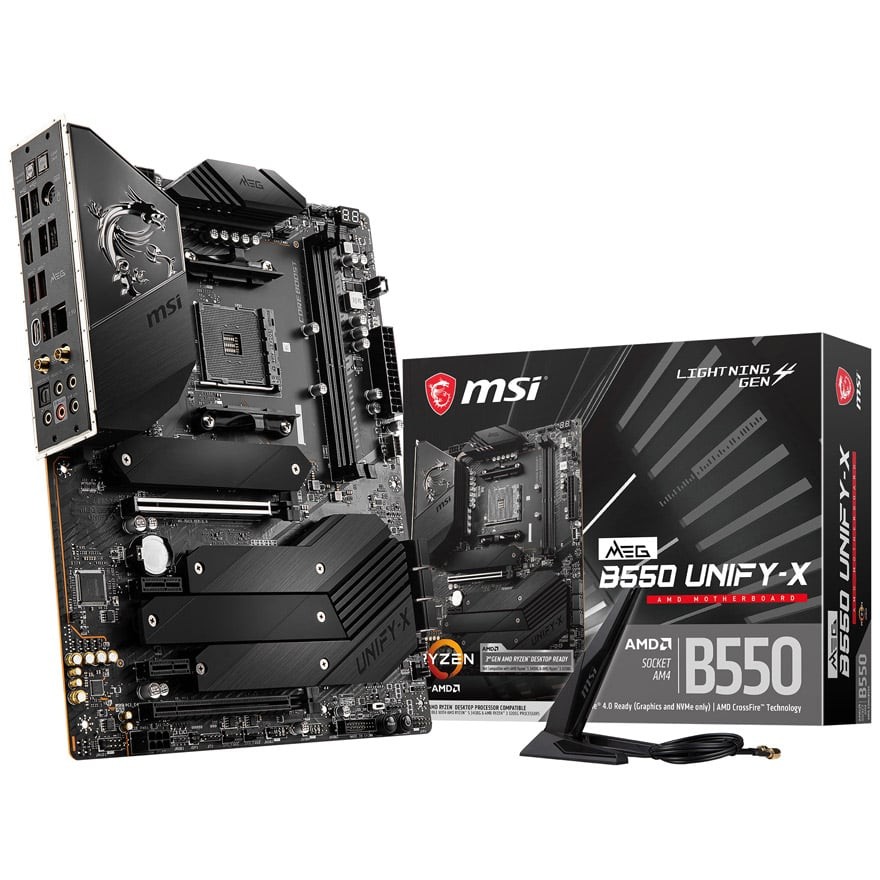 MEG B550 UNIFY-X | MSI マザーボード AMD B550チップセット | 株式