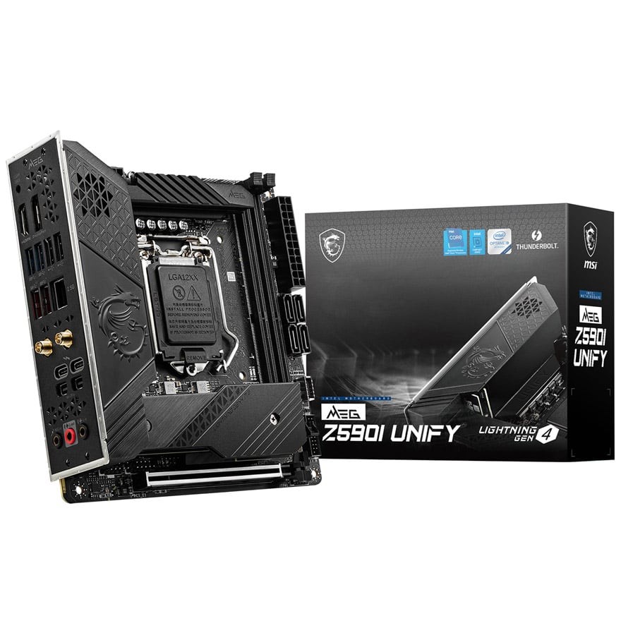 MEG Z590I UNIFY | MSI マザーボード Intel Z590チップセット | 株式