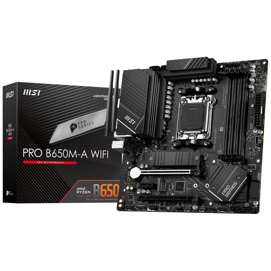 PRO B650M-A WIFI | MSI マザーボード AMD B650チップセット PRO B650M-A WIFI | MSI マザーボード AMD B650チップセット
