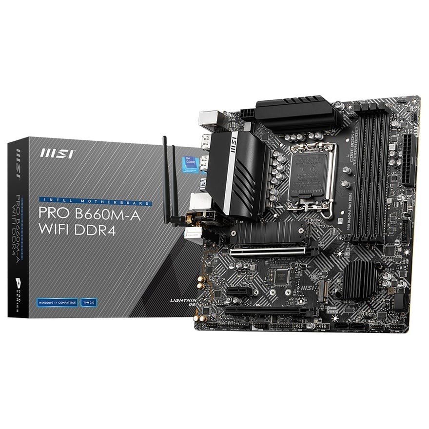 PRO B660M-A WIFI DDR4 | MSI マザーボード Intel B660チップ