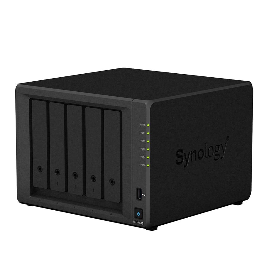 外付けハードディスク・ドライブ Synology DS1019+ NAS Synology DS1019+ 5-Bay NAS Review - ServeTheHome