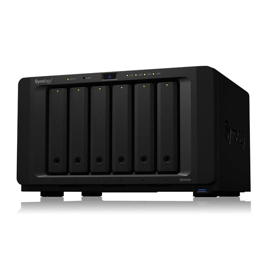 DiskStation DS1618+ | Synology ビジネス向け 6ベイオールインワンNASキット | 株式会社アスク