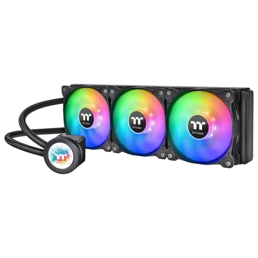 Thermaltake Floe Riing 360 RGB 水冷クーラー Amazon.com: Thermaltake Floe 360mm, 16.8 Million Color