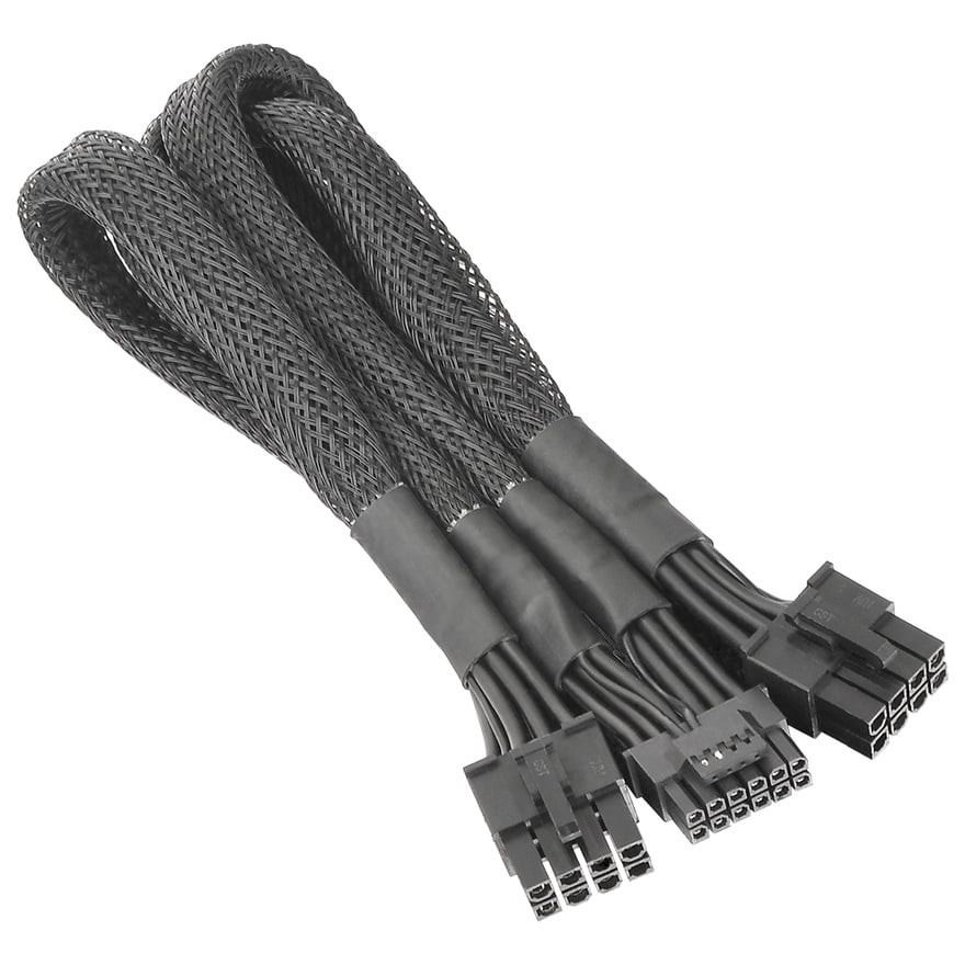 Sleeved PCIe Gen5 Splitter Cable | Thermaltake 電源ユニット