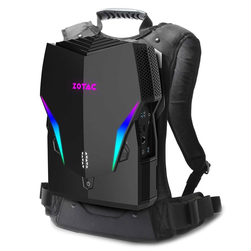 VR リュック ゲーミングPC/gtx1070/i7 8700t新品office VR リュック ゲーミングPC/gtx1070/i7 8700t新品officeの通販 by